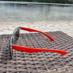 Enjoy the beach with Golden Arrow sunglasses