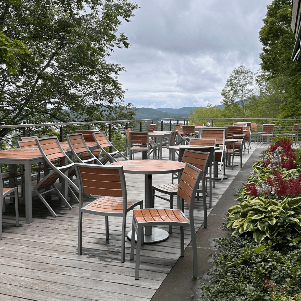 Go on an Adirondack Experience with us at the Museum on Blue Mountain Lake and grab a bite at the cafe