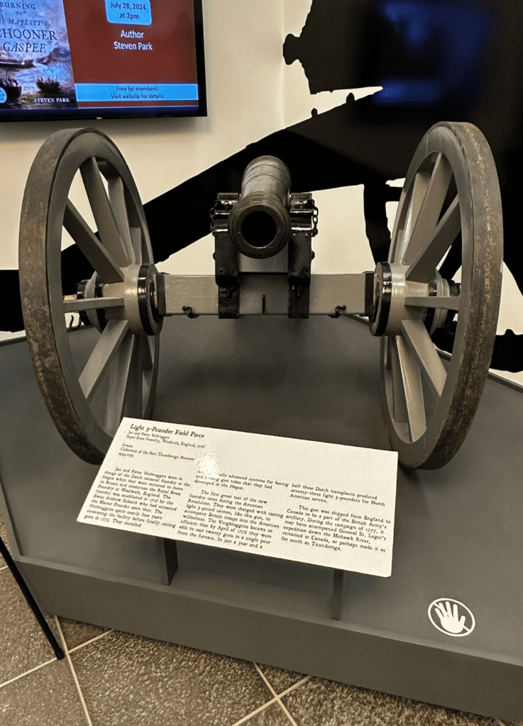 Take a drive to Fort Ticonderoga to see the large collection of artillery including cannon