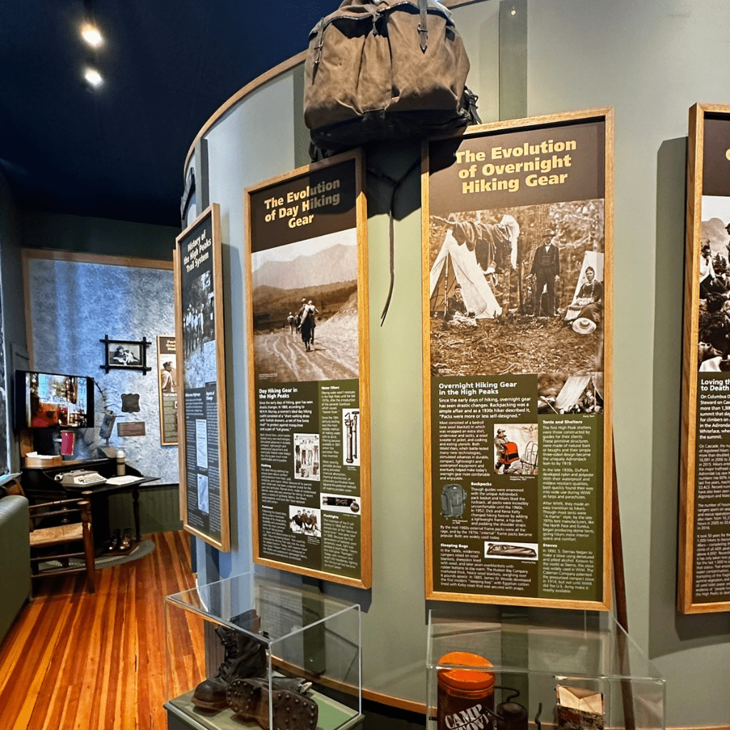 Learn about the history of hiking the High Peaks at the Adirondack History Museum