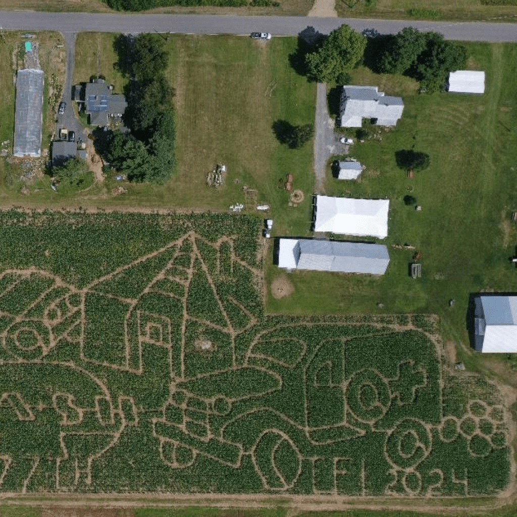 What to do this fall in Lake Placid? Visit Tucker Farms Corn Maze