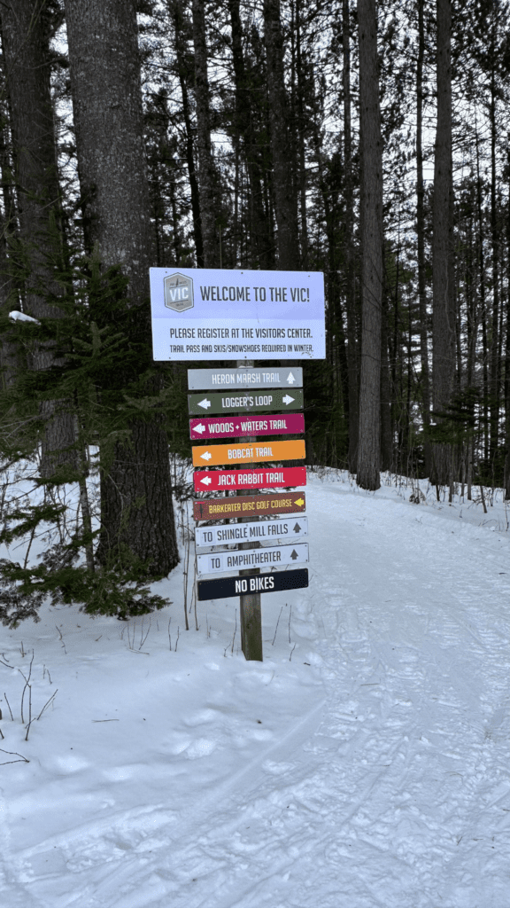 Try snowshoeing at The VIC when visiting Lake Placid